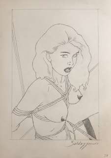 Baldazzini, Roberto - 1 Original page - Bondage Hotel - Pag. 38 | Catawiki