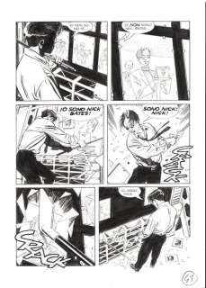 De Angelis, Roberto - 3 Original page - Nathan Never #188 - "i figli dell’Apocalisse" - 2006 | Catawiki