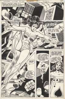 Delbo, Jose - WONDER WOMAN #256 Half Splash