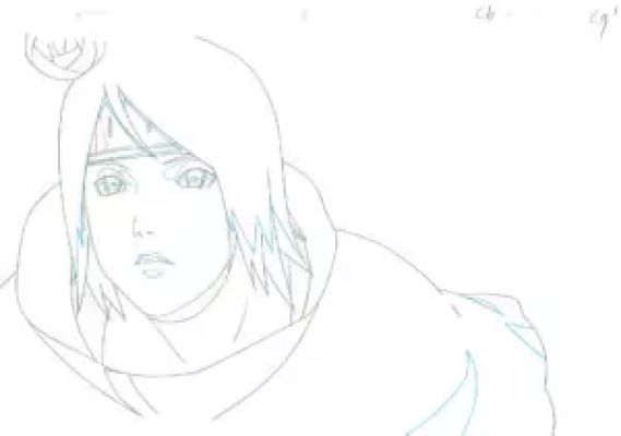 Kishimoto Masashi - Naruto | doga (douga) – Konan – Akatsuki – Naruto Shippuden – 1439 | La Galerie de la Bande Dessinée