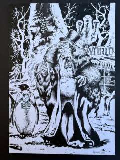 Engel, Rainer - 1 Original drawing - Der Pinguin aus Batman - 2024 | Catawiki