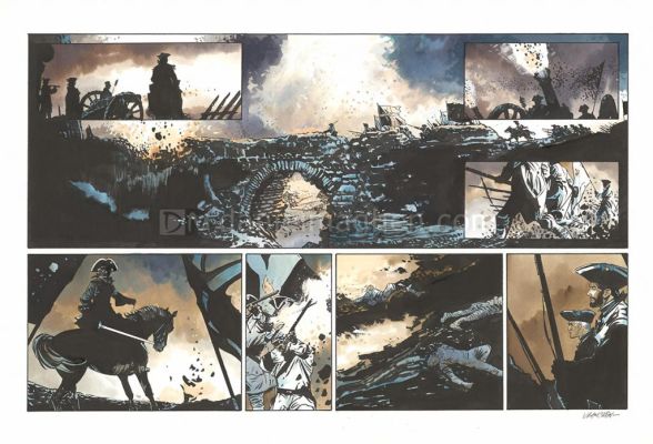 Bernard Vrancken | Nouvelle France, Chapitre I, planche orig | Daniel Maghen