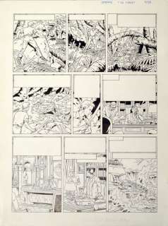 CHAILLET Gilles  - Lefranc  - Planche 35 de l’album La cible édité par Casterman[...] | Vermot et Associés