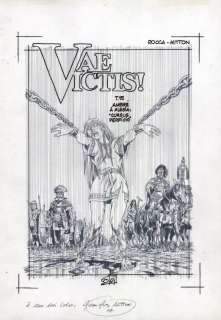 MITTON Jean Yves  - Vae Victis  - Couverture du tome 15 Ambre Ã  Alesia édité par[...]