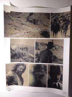 Le Hénanff, Fabrice - 1 Colour pencil drawing - Lawmen 1 page 30 - 2023 | Catawiki