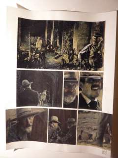 Le Hénanff, Fabrice - 1 Colour pencil drawing - Lawmen 1 page 48 - 2023 | Catawiki