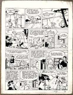 Greg - 1 Original page - Rock Derby - Défi de l’Invisible - 1980 | Catawiki