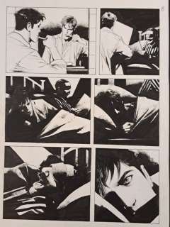 Corrado Roi, Barbara Baraldi - 1 Original page - Dylan Dog - Pioggia di Sangue | Catawiki