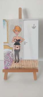 Wasterlain, Marc - 1 Original colour drawing - Jeannette Pointu | Catawiki