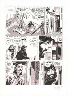 Sébastien Goethals - Planche originale n°34 - L‘Escamoteur