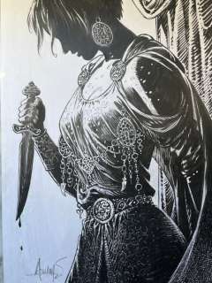 Aouamri, Mohamed - 1 Original drawing - Saga Valta - 2012 | Catawiki