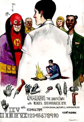 Farel Dalrymple | Omega: The Unknown - Promotion Art | The Beguiling