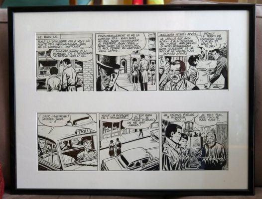 Forton, Gérald - Original page - Bob Morane - Rivière de Perles - 1980 | Catawiki