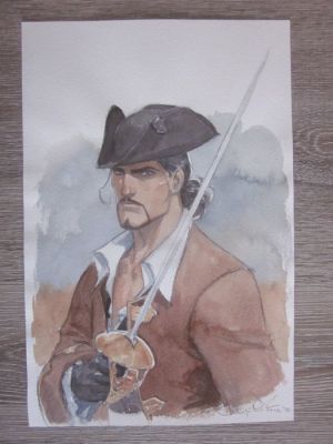 Critone, Luigi - 1 Original colour drawing - Le Scorpion - Le Scorpion à l’épée - 2020 | Catawiki