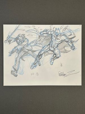 Garcia Lopez, Jose Luis - 1 Original page - Batman & Joker - Batman & Joker | Catawiki