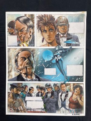 Frezzato, Massimiliano - 1 Original page - Margot queen of the night - 1992 | Catawiki