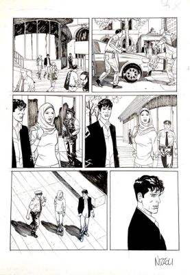 Nizzoli, Marco - 1 Original page - Dylan Dog | Catawiki