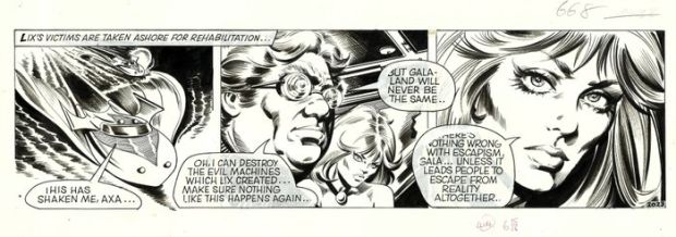 Romero, Enric Badia - 1 Original strip - Axa - Strip #2023 - 1985 | Catawiki