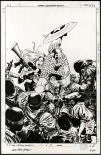 Epting, Steve - CAPTAIN AMERICA (2005) #3 Cover | ComicConnect