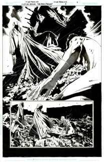 Justice League: The Atom Project #5 p.02 - Captain Atom Faces Inferno! | Comic Book Art Gallery