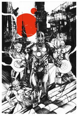 Continue Shopping | NOVA CENTURION #3 (ALESSANDRO CAPPUCCIO ORIGINAL COVER ART) | Scott’s Collectables