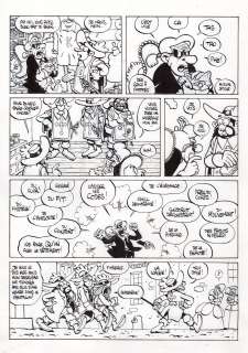 Fabrice Erre | Page 9 des Trois Mousquetaires (Casterman) | Les dessinateurs