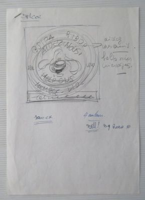 Roba, Jean - 1 Original preliminary page - Boule & Bill - Croquis pour annonce BSIPA | Catawiki