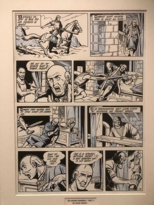 Studio Vandersteen (Vandersteen, Willy) - 1 Original page - De Rode Ridder 34 - De stenen beelden - 1967 | Catawiki