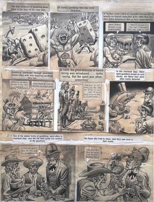 Ward, Bill - 1 Original page - Cracked - 1973 | Catawiki