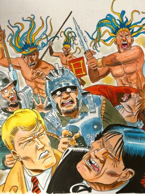 Alessandrini, Giancarlo - 1 Mise en couleur originale - Martin Mystère - n. 228 - 2000 | Catawiki