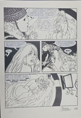 Saudelli, Franco - 1 Original page - Dylan Dogn. 309 - L’autopsia | Catawiki