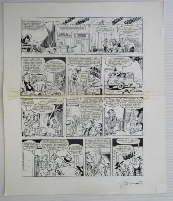 Attanasio, Dino - 1 Original page - De Macaroni’s | Catawiki