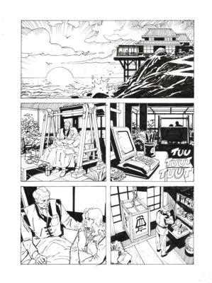 Bonazzi, Germano - 3 Original page - Nathan Never Gigante #10 - "I ribelli di marte" - 2000 | Catawiki