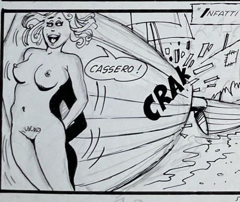 Manara, Milo - 3 Pages originales - Telerompo - 1974 | Catawiki