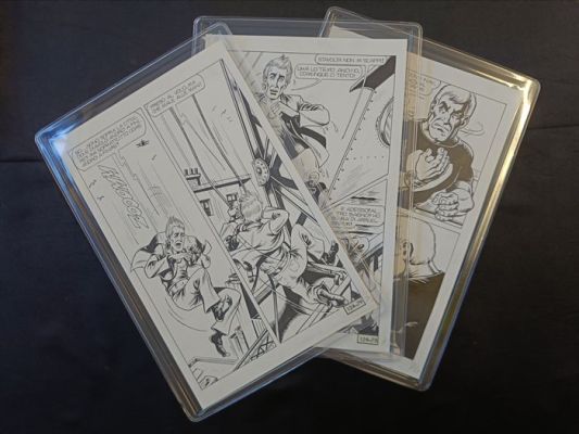 Romanini, Giovanni - 3 Original page - Alan Ford - n. 124 Un dì così | Catawiki