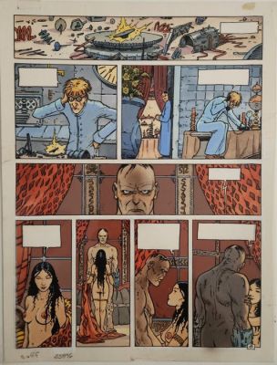 Adamov, Philippe - 1 Mise en couleur - Impératrice rouge - Impurs, T03, planche 13 - 2002