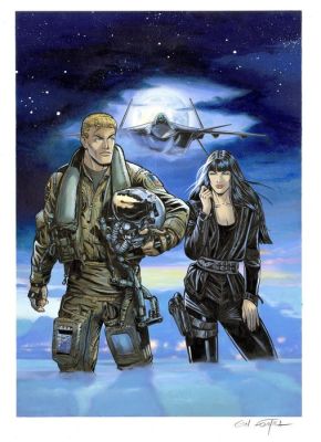 Formosa, Gil - 1 Original cover - Buck Danny - T54 "La Nuit du Spectre" | Catawiki