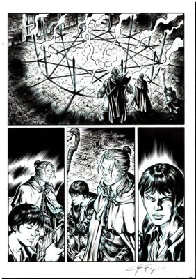 Gregorini, Gianluigi - 1 Original page - Dragonero #73 - "l’invasione delle tenebre" - 2019 | Catawiki