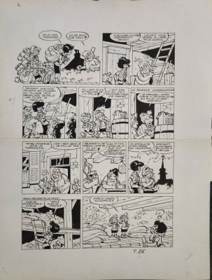 Berck (Berckmans, Arthur) - 1 Original page - Vive les vacances - 1962 | Catawiki