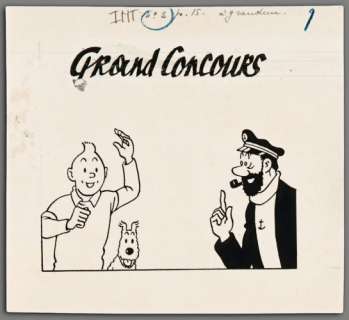 Hergé Georges Remi Dit (1907 - 1983) | TINTIN, MILOU ET HADDOCK | Artcurial