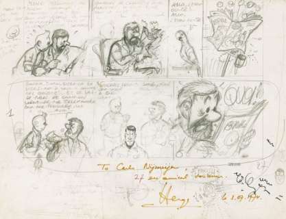 Hergé Georges Remi Dit (1907 - 1983) | LES BIJOUX DE LA CASTAFIORE | Artcurial