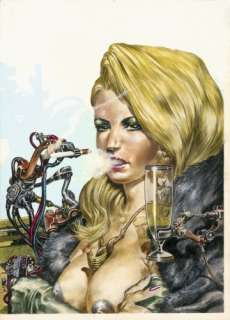 Liberatore Gaetano (Né En 1952) | Femme Ã  la cigarette | Artcurial