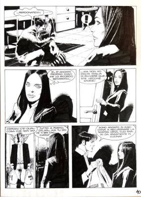 Roi, Corrado - 1 Original page - Dylan Dog | Catawiki