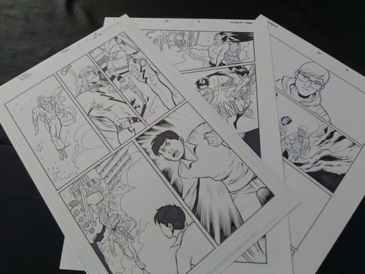 McDaid & Poggi - 3 Original page - Shazam! | Catawiki