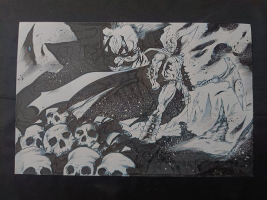 Baldassini Gigi - 1 Original drawing - Spawn | Catawiki