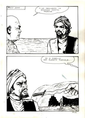 Manara, Milo - 1 Original page - Jolanda De Almaviva #17 - "All’arrembaggio" - 1971 | Catawiki