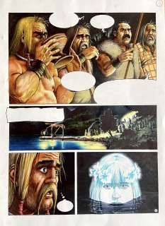 LUCA TARLAZZI - Original page for Axu. Cm. 30x42. Mint. Code 104.