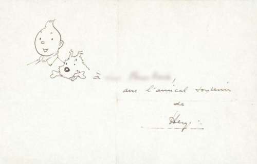 Hergé Georges Remi Dit (1907?1983) - Martin Jacques (1921?2010) |  | Artcurial