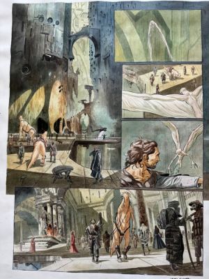 Zuccheri, Laura - 1 Original colour page - Thellus - 2023 | Catawiki