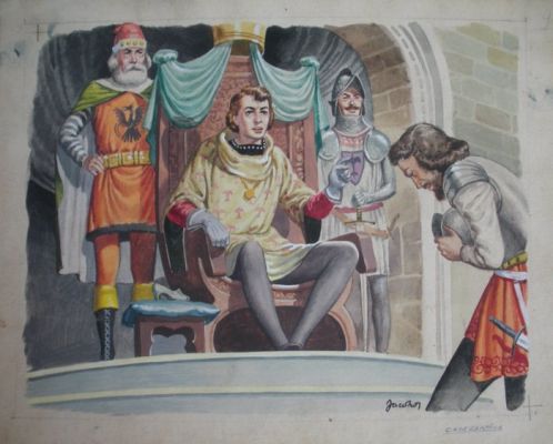 Jacono, Carlo - 1 Original colour page - Favole - Cenerentola - Anni ’60 | Catawiki